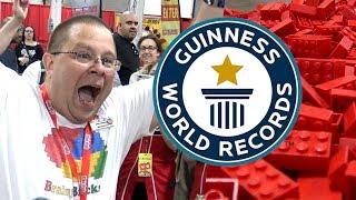 World Record Longest Walk Barefoot on LEGO (Bloody Feet)