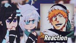 react capitanes bleach to ichigo kurosaki and tybw//реакция капитанов блич на тик ток//react 1/2