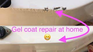 Gel coat repair at home 