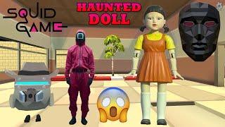 HAUNTED SQUID GAME DOLL | Chicken Gun Haunted Squid Game Doll