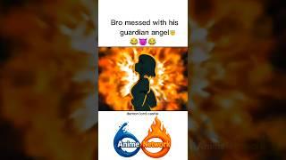 Bro messed with his guardian angel   | Bro has special talent Fresh new part #Shorts #Anime