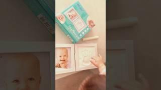 Baby’s Handprint Memories Kit#shorts @lifeinbelgium321