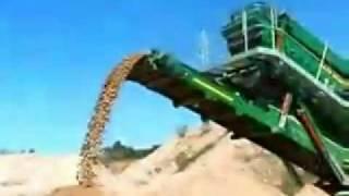 McCloskey S190 Doubledeck Screen, Screener, Screening - YouTube.flv