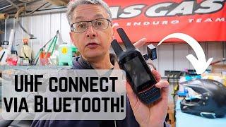 UHF via Bluetooth SOLVED! Connect your UHF radio to your helmet intercom WIRELESSLY!