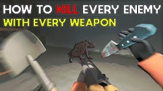 How To Kill All Enemies With Every Weapon In Lethal Company V65