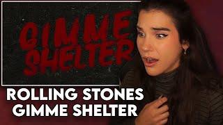 THE MOST CHILLING SONG!! First Time Reaction to The Rolling Stones - "Gimme Shelter"