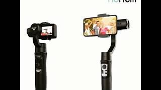 Hohem Gimbal for GoPro Hero 7 Black, for Sony RX0, YICam,Action Camera Stabilizer 3Axis GoPro Gimbal