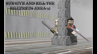 Roblox AREA 51 (Survive and Kill the Killers in Area 51 !!!)