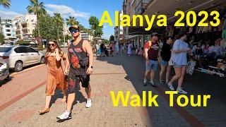  Alanya Street Walking Tour Turkey 4K 