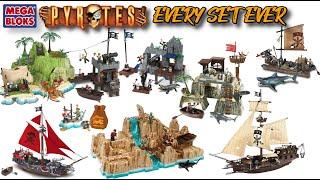 ALL MEGA BLOKS PYRATES SETS EVER MADE!