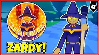 How to get "ALIVE PUMPKIN!" BADGE + ZARDY MORPH/SKIN in FRIDAY NIGHT FUNK ROLEPLAY (FNF)! - ROBLOX