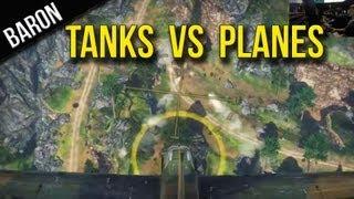 War Thunder Tanks vs. Planes Gameplay & Commentary (IgroMir 2013)