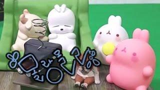 MOLANG Doll 몰랑 몰랑이 롯데리아 피규어