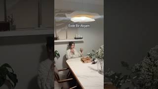 Evde Bir Akşam  #vlogs #vlog #vlogger #dinner #minivlog #home #vlogging #lifestyle #reklam #pizza