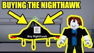 BUYING the 6 MILLION NIGHTHAWK STEALTH BOMBER | Roblox Mad City