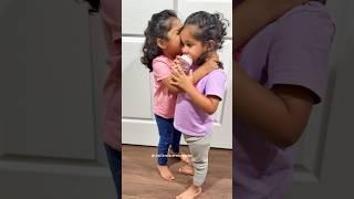 Thought I was capturing cute kiss  #chaithratara #funny
