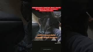 SPACY ALPHA motorumuza pistonlu koltuk yaptık…,,, #hondamotorcycles #automobile #kurye #zonguldak