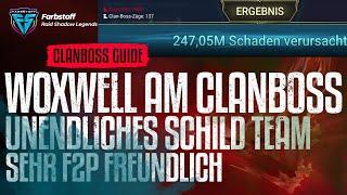 Raid: Shadow Legends - Woxwell am Clanboss - F2p freundliches Infiity Team - 1Key CB6 [TestServer]