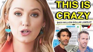 BLAKE LIVELY SUED FOR $400M (justin baldoni lawsuit details)