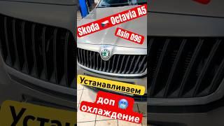 Установка доп.охлаждения  АКПП Aisin 09G на Skoda Octavia А5 #skoda #octavia #a5 #asin #09g