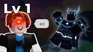 How I beat fallen at level 1.. | TDS (ROBLOX)