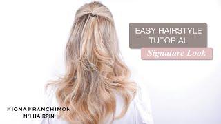 How to do a Signature Look | Hair Tutorial No.1 Hairpin | Fiona Franchimon