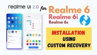 Install Realme UI 2.0 in Realme 6785 devices with Custom Recovery [] Revert to Realme UI