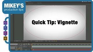 After Effects Quick Tip: Vignette