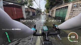 Roxas Car-Free Sundays | Dampalit MegaDike | Impromptu River Crossing