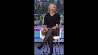 Dylan Dreyer Smoking Hot Legs & More -Short Skirt in Black Panty hose/Stockings on NBC Today Show