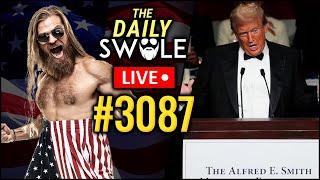 Flat Belly, Gym Split & Trump Roast | The Daily Swole Podcast #3087