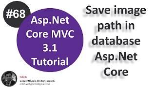 (#68) Save image URL in database and display image on view | Asp.Net Core tutorial