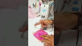 Sewing Tricks Beautiful Latkan stitching idea for beginners simple method #shortvideo #a2z