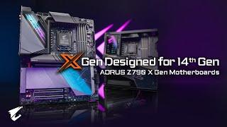 Z790 AORUS MASTER X & XTREME X: Ultimate Platform for Intel 14th-gen CPUs | Product Overview