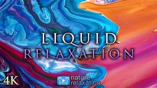 Liquid Relaxation 4K - Psychedelic Screen Saver + Calming Music