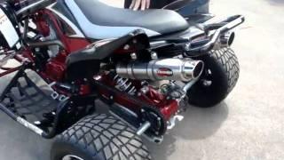 Custom Spec Yamaha Raptor 700R with Scorpion Dual Exhaust