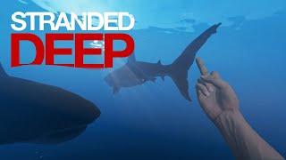 Сразился с акулой и построил дом ▶ Stranded Deep#7