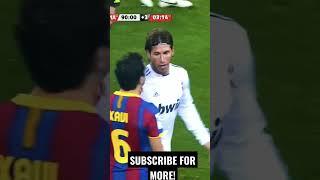 Messi El Classico Realmadir /Barcelona // MOST HEATED MOMENTS  #shorts #subscribe #messi