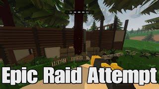 Epic Raid Attempt - Unturned Console Edition