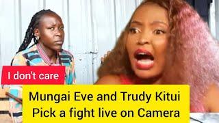 Mungai Eve and Trudy Kitui argument  live on Camera