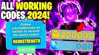 *NEW* ALL WORKING CODES FOR MUSCLE LEGENDS IN 2024! ROBLOX MUSCLE LEGENDS CODES