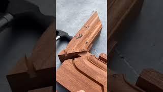 Seamless wood table leg splicing | invisible joint mastery