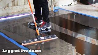 Designer Epoxy Floor Installation That You Can Do Yourself