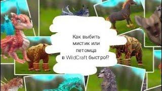 Действующие способы, как выбить мистик или питомца в WildCraft :)