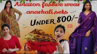 Festive wear collection #amazonfinds #amazon #festivehaul #trend #underbudget #youtube #fashion