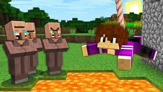 ЗА ЧТО ЖИТЕЛИ НАКАЗАЛИ МЕНЯ В МАЙНКРАФТ 100% троллинг ловушка minecraft