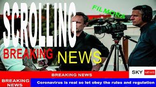 How to Create News Scrolling Headline in Filmora wondershare