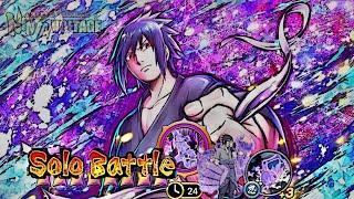 NxB NV: Awakening Eternal Mangekyo Sharingan!! | Sasuke EMS Max Power Showcase - Solo Attack Mission