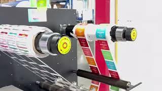 Vicut digital roll label die cutter VR350 #stickers #paper #labelcutter