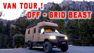 4x4 Van Tour - Custom Adventure RV Starflyte 2.0 ! 4WD RV!